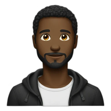 Black panter sticker