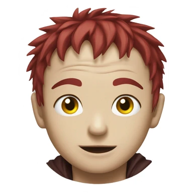 Gaara sorprendido sticker