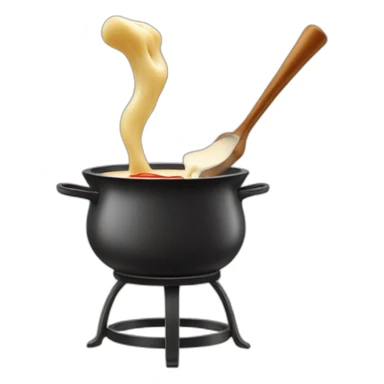 swiss fondue sticker