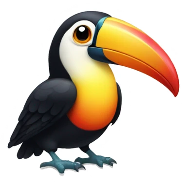 toucan baby Bird sticker