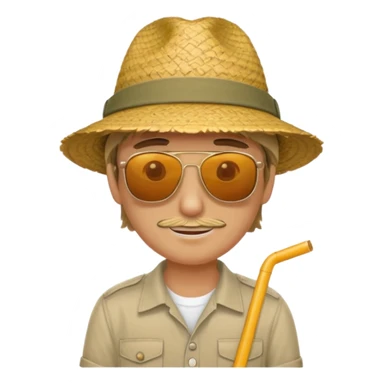 island tour guide sticker