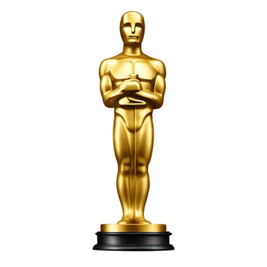 oscar statuette sticker