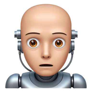 Robot killing a man sticker