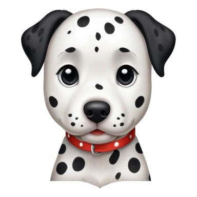 dalmatian dog sticker