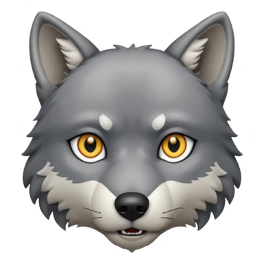 Wolf sticker