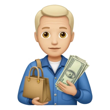 UNCLE WITH a bag OF MONEY sticker