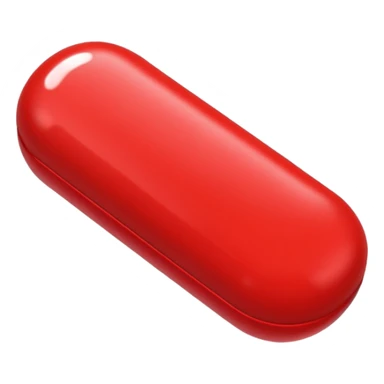 A Case in red Pill sticker