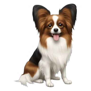papillon sticker