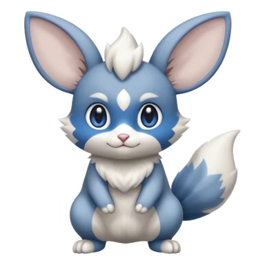 Minccino-Chincilla-Cinccino-Meowstic-fusion sticker