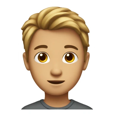 A boy in mind sticker