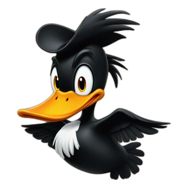Daffy duck sticker
