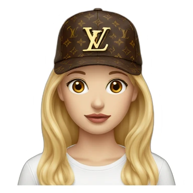 Only Louis Vuitton cap no face sticker