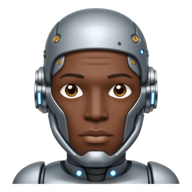 George Floyd Cyborg sticker