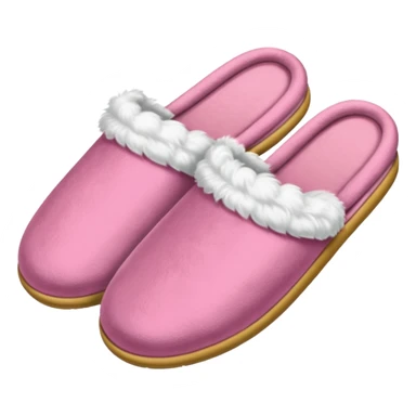 A pink house slipper thrown by the mother. sticker