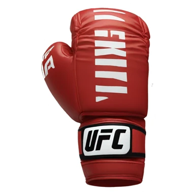 ufc glove sticker