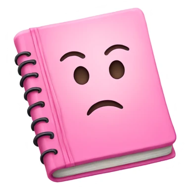 Pink journal  sticker