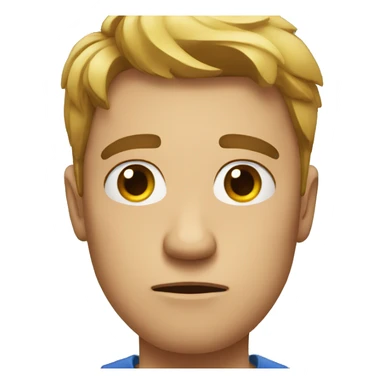 an annoyed person sticker