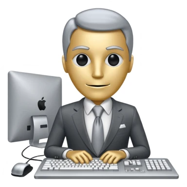 a computer with clothes as if it were a person sticker