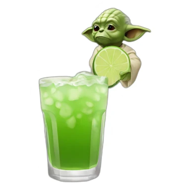 Yoda drink berr sticker