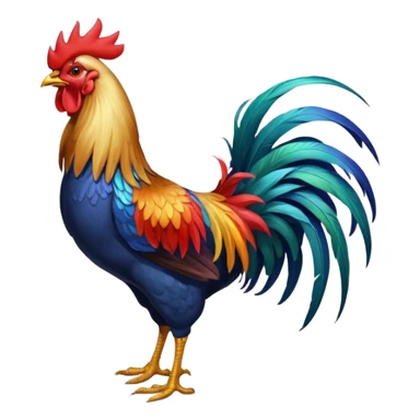 un coq sticker