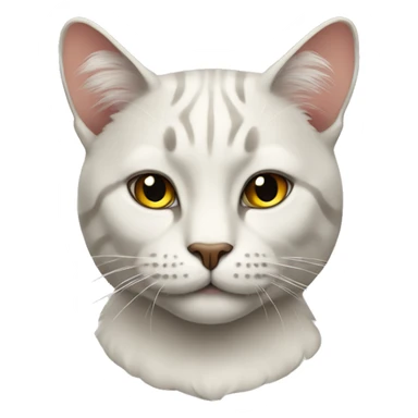 Rich cat sticker