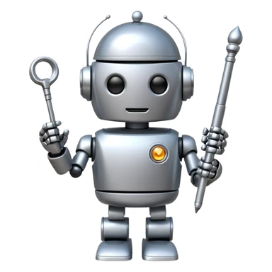 Robot Maestro Conductor sticker
