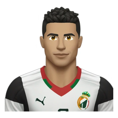 Ronaldo Algérie sticker