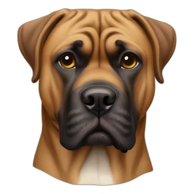 Bull mastiff sticker