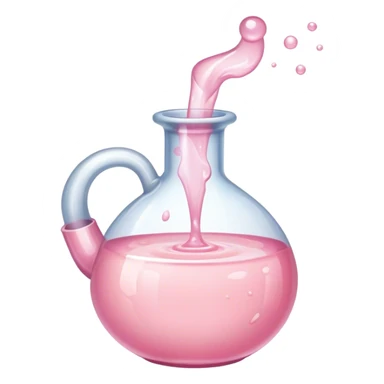 a light pink potion sticker