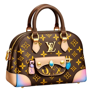 Louis Vuitton purse sticker
