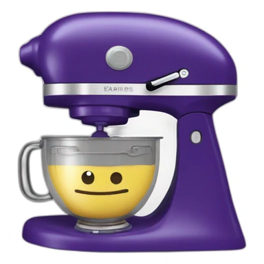 Ruffles and mixer buttons with trend curves sticker