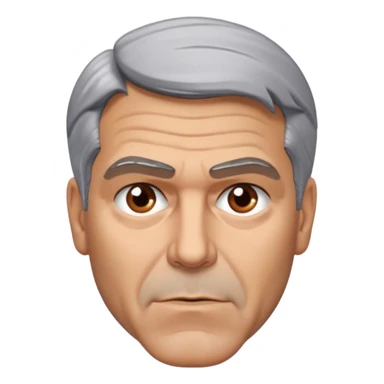 George clooney annoyed sticker