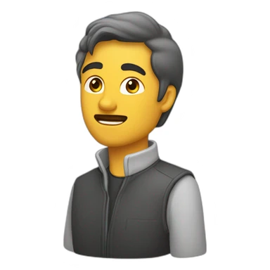 Милая кружка цвета слоновой кости с черными звездами  sticker