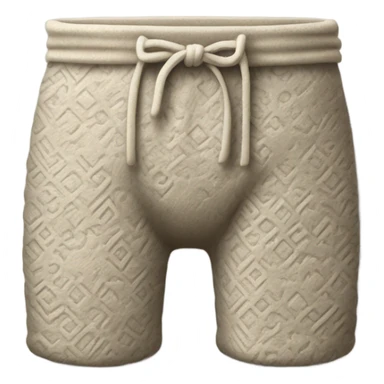 Caleçon avec du relief  sticker