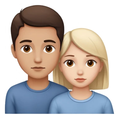 the duality of friendship: gentleness and cruelty sticker