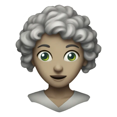 banshee: Female spirits known for their eerie wails that predict or signify death. sticker