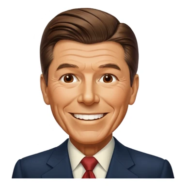 Ronald Reagan president sticker