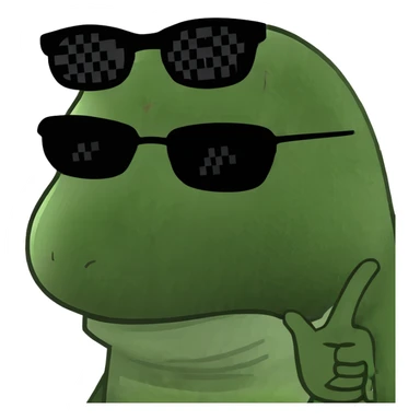 brown haired man meme sticker