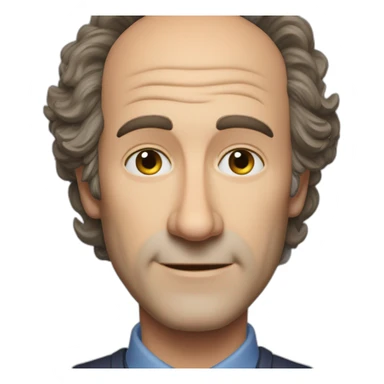 Mark linn-baker balding sticker