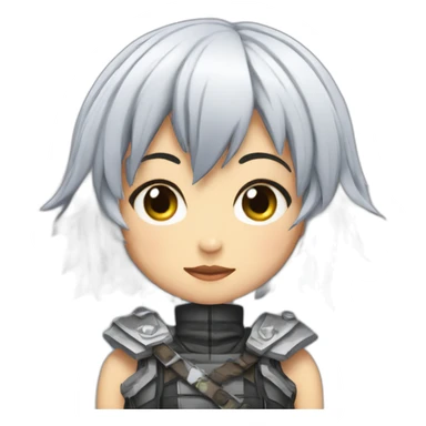 Kushinada Lucy from cyberpunkedgerunners sticker