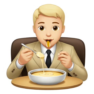 Bank manager with Fondue sticker