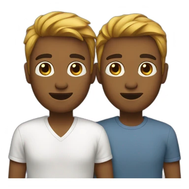 Couple gay sticker