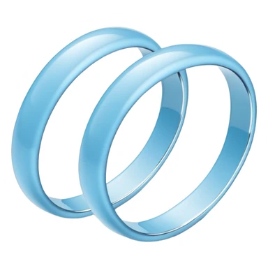 Light blue bracelets sticker