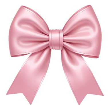 Moño rosa pastel sticker