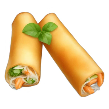 Vietnamese fried spring roll sticker