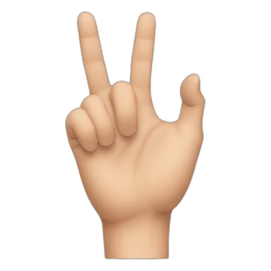 Limp wrist gesture sticker