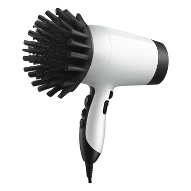 Blow dryer diffuser sticker