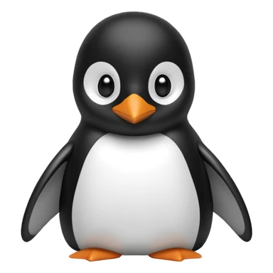 linux penguen sticker