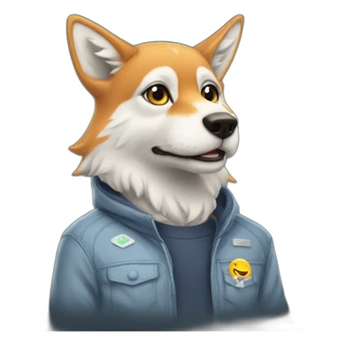 Amixem wearing a spacefox shirt sticker