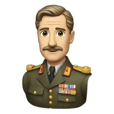 40s Germany dictator sieg heil sticker